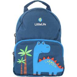 Littlelife Dinosaur Backpack with Rein - Blue