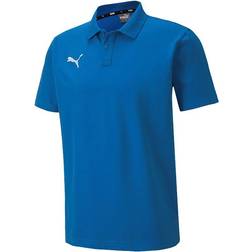 Puma teamGOAL 23 Polo Shirt - Electric Blue/Lemonade