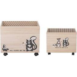 Bloomingville Nonni Storage Box w/Wheels