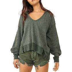 Free People Buttercup Thermal Top - Aged Pine