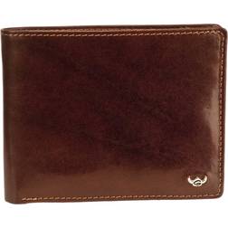 Golden Head Colorado RFID Billfold Coin Wallet - Tabacco