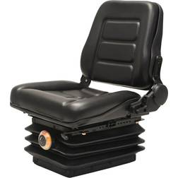 vidaXL Forklift & Tractor Seat with Suspension and Adjustable Backrest