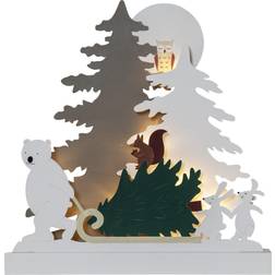 Star Trading Forest Friends Weihnachtsleuchte 38cm