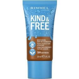 Rimmel Kind & Free Moisturising Skin Tint Foundation #504 Deep Mocha