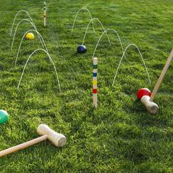 HI Croquet Game 125x25 cm Multicolour