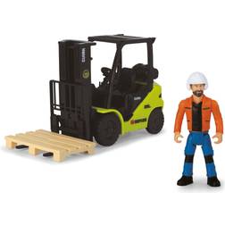 Dickie Toys Clark Forklift Clark S25 Forklift Truck Free Run