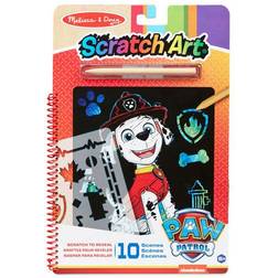 Melissa & Doug 33261 PAW Patrol Scratch Art Pad "Marshall" Kratzblock