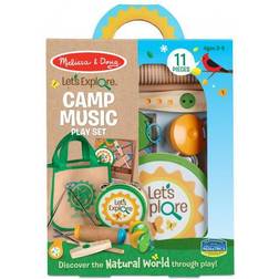 Melissa & Doug Melissa and Doug Let's Explore Camp Music Play Set