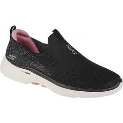 Skechers Go Walk 6 Glimmering W - Black/Pink