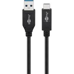 Goobay USB A/USB C 3.1 (Gen.2) 1m