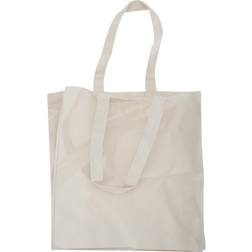 Quadra Canvas Classic Shopper Bag 2-pack - Natural