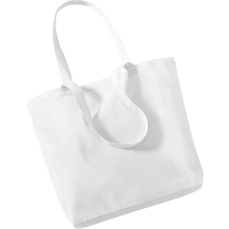 Westford Mill Organic Cotton Shopper Bag 2-pack - White