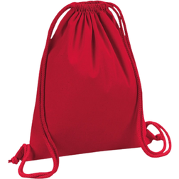 Westford Mill Organic Premium Cotton Gymsac - Classic Red