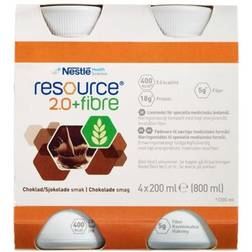 Resource 2.0 Fibre Choklad 4 x 200 ml