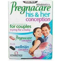 Vitabiotics Pregnacare His & Her Conception 60'S