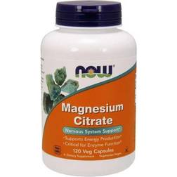 Now Foods NOW Magnesium Citrate 120 Veg Capsules