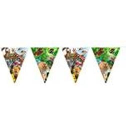 Folat Safari Garland For Themed Party 6 meters Multicolor