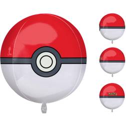 Amscan Pokemon Pokeball Orbz Balloon