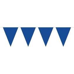 Folat Bunting XL Blue 10 metres long, 15 Triangle Flags, Plastic