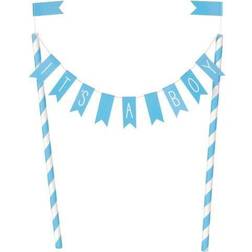 Unique Party It's A Boy Baby Shower Bunting Kakepynt