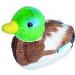 Wild Republic 19596 13 16 cm Mallard with Real Bird Calls Plush Toy