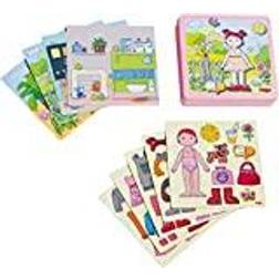 Haba Magnetic Game Set Dress-up Doll Lilli 007392