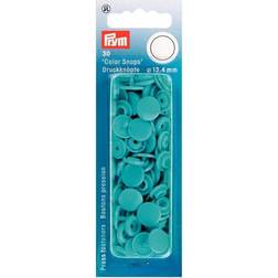 Prym Color Snaps Druckknöpfe türkis 12,4mm 30 Stück