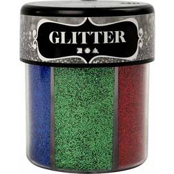Creotime Glitter, assorted colours, 6x13 g/ 1 tub