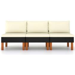 vidaXL 315768 Middle 3-pack Sofa