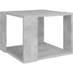 vidaXL Engineered Wood Concrete Grey Sofabord 40x40cm