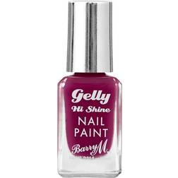 Barry M Gelly Hi Shine Nail Paint GNP94 Plum Jam 10ml