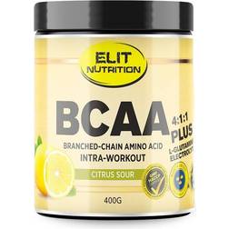 Elit Nutrition BCAA 4: 1: 1 + L-Glutamine Citrus Sour 400g