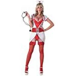 Rubies Real Appeal Naughty Nurse Stag Hen Night Saucy Fun Sexy Adult Costume