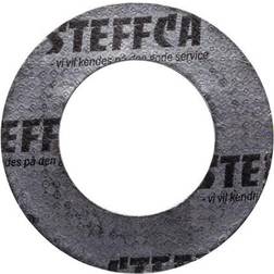 Steffca Flangepakning 21.3 mm DN 15 grafit med stålindlæg