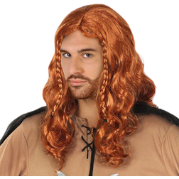 Th3 Party Viking Male Wigs Brown