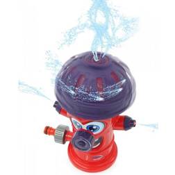 Jamara 460622 Mc Fizz Water Sprinkler Hydrant Happy Hydrant Dispersion Rotates and Sprays Water, Quick Installation, Connect to Standard Hose System, Brings Fun and Cooling, Multicoloured