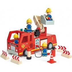 Fire Engine, Tender Leaf Toys Cars, Planes & Trains