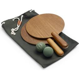 Skagerak Teak beach tennis set