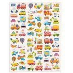 PlayBox Stickers fordon, 1 ark, 72/fp