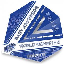 Unicorn Ultra Fly 100 Gary Anderson World Champion Phase 5 Flights 12 Satz (69450)