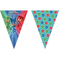 Procos Super PJ Masks Plastic Bunting, Multi-Coloured, 5PR88636