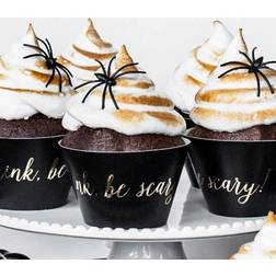 PartyDeco Halloween Cupcake Wrappers