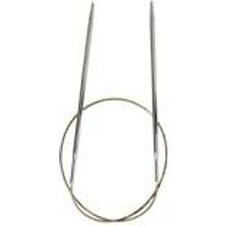 Addi Circular Knitting Needle, Aluminium, Silver, 7-3,5-60