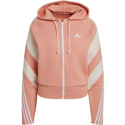 Adidas Women Sportswear Colorblock Full-Zip Jacket - Ambient Blush