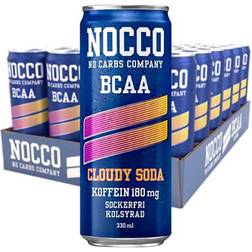 Nocco BCAA Cloudy Soda 330ml 24 st