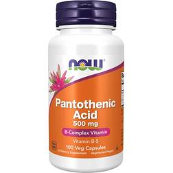 Now Foods Pantothenic Acid 500mg 100 Stk.