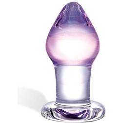 Gläs Glasplug Bulb 8 x 4 cm