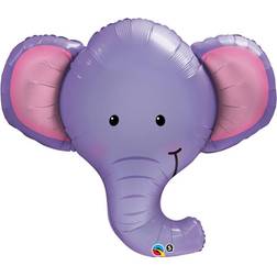 Qualatex Ellie The Elephant Head Supershape Balloon