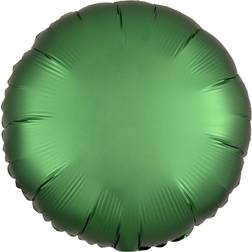 Amscan Anagram 3858601 Satin Luxe Emerald Green Round Foil Balloon 18 Inch