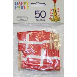 Partypicks, Flaggor Danmark 50-pack